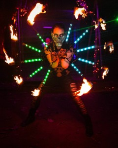 Multicolour 2in1 Fire-LED Fans